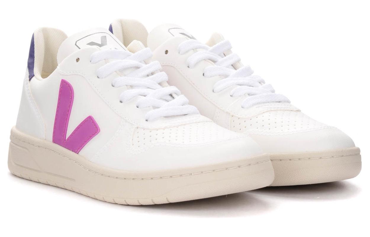 (W) VEJA V-10 'White Purple' 圖 3