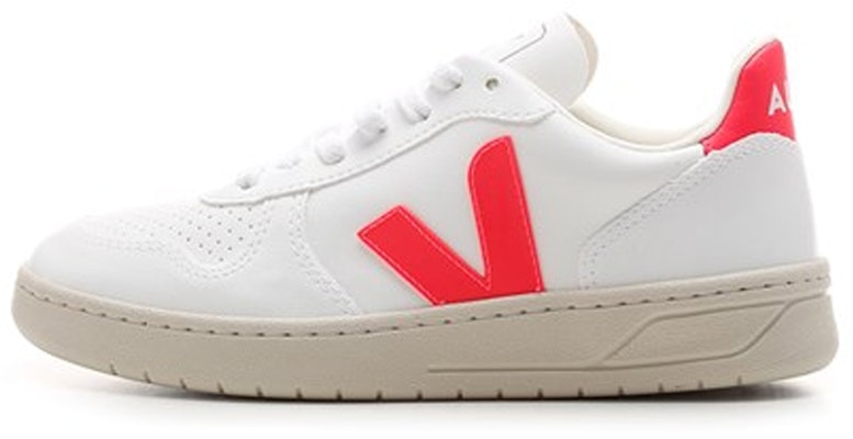 (Women) VEJA V-10 'White Red' VX0702923 Buy (Women) VEJA V-10 'White Red' VX0702923