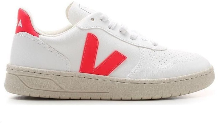 (Women) VEJA V-10 'White Red' VX0702923 Order (Women) VEJA V-10 'White Red' VX0702923