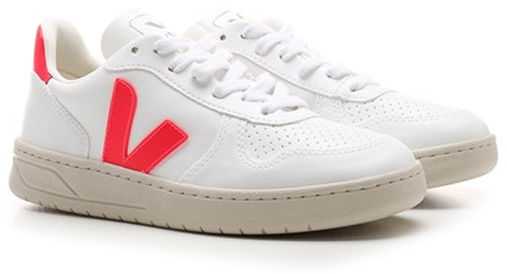 (Women) VEJA V-10 'White Red' VX0702923 Lookbook (Women) VEJA V-10 'White Red' VX0702923