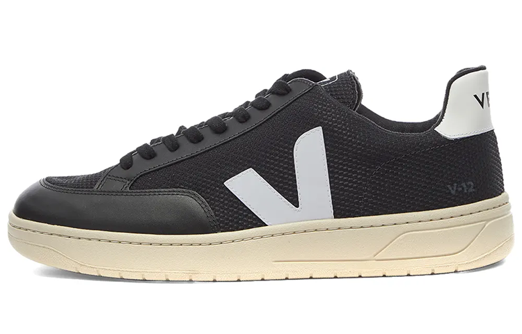 (Women) VEJA V-10 Leather Low 'Black Fashion' XD011215