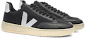 Lookbook (W) VEJA V-10 Kulit Rendah 'Black Fashion' XD011215