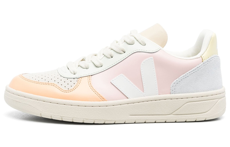 (Women) VEJA V-10 Leather Petale White VX0203199A