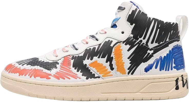 (Women) Veja V-15 Leather x Marni Black Multi VQMS-2884AV152000N99 Buy (Women) Veja V-15 Leather x Marni Black Multi VQMS-2884AV152000N99