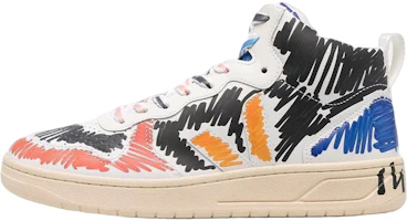(Women) Veja V-15 Leather x Marni Black Multi VQMS-2884AV152000N99 (Women) Veja V-15 Leather x Marni Black Multi VQMS-2884AV152000N99