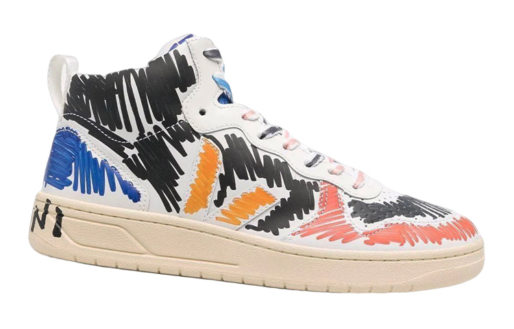 Lookbook (W) 베자 V-15 마르니 블랙 멀티 (Veja V-15 Marni Black Multi) VQMS-2884AV152000N99