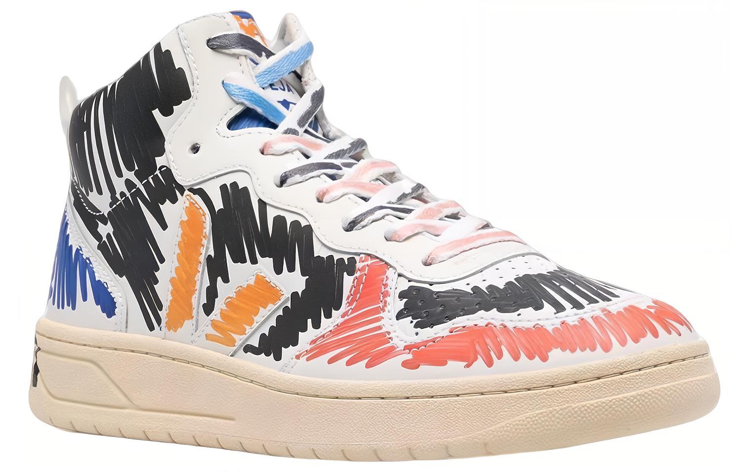 Shop (W) 베자 V-15 마르니 블랙 멀티 (Veja V-15 Marni Black Multi) VQMS-2884AV152000N99