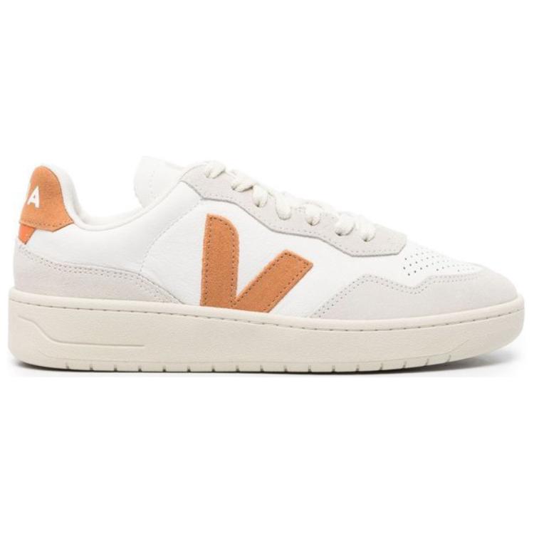 Order (Women) VEJA V-90 Leather 'Extra White Umber' VD2003389A