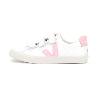 (W) VEJA V-Lock 'White Pink'