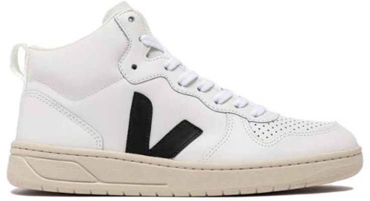 (Women) VEJA V-15 High-Top 'White Calf Leather' VQ0203304 Order (Women) VEJA V-15 High-Top 'White Calf Leather' VQ0203304