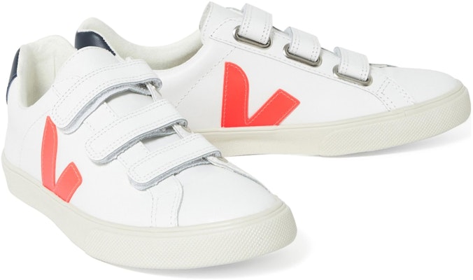 VEJA Esplar 3-Lock Velcro 'White Neon Orange' EL021986 Order VEJA Esplar 3-Lock Velcro 'White Neon Orange' EL021986