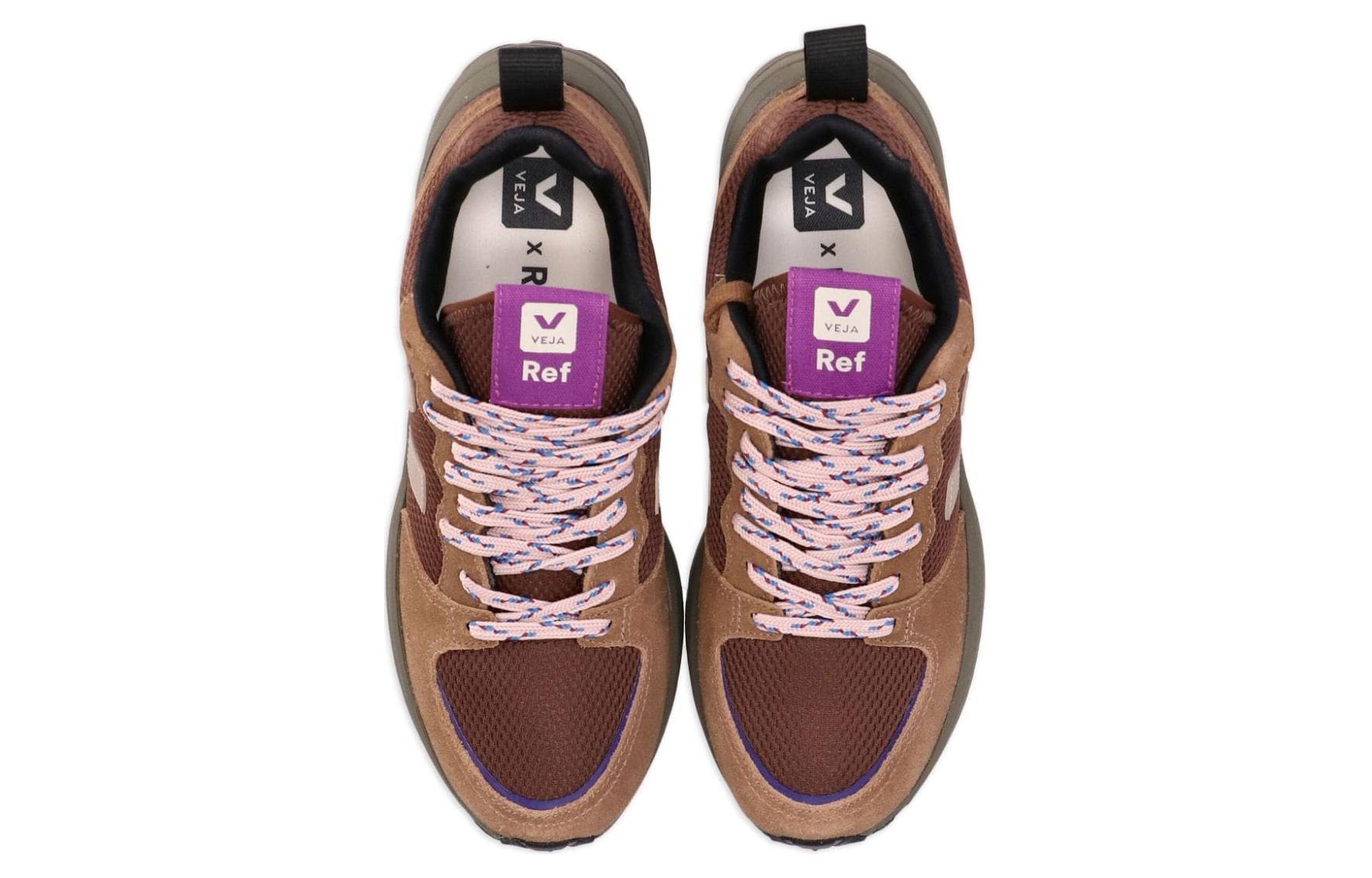 Shop (W) VEJA Venturi 'Brown Basics' Sneakers Coklat Pria Wanita VT1803471