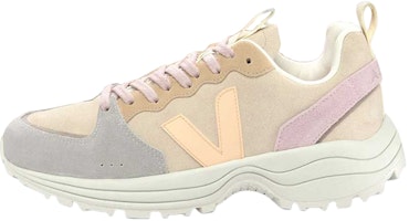 (Women) VEJA Venturi Suede Lace-Up Sneakers 'Beige Grey Pink' VC0303213 (Women) VEJA Venturi Suede Lace-Up Sneakers 'Beige Grey Pink' VC0303213