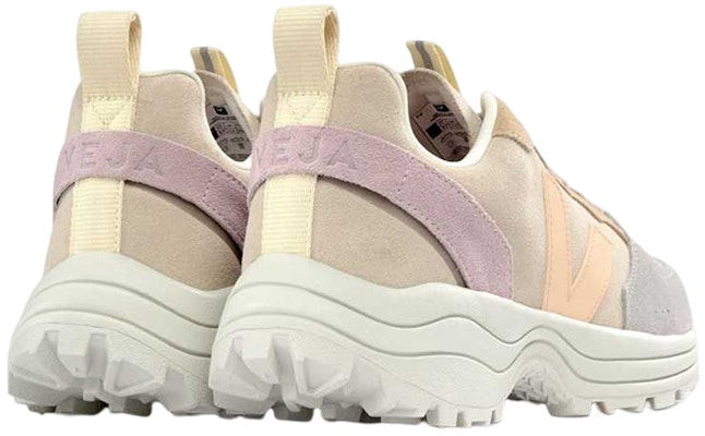 (Women) VEJA Venturi Suede Lace-Up Sneakers 'Beige Grey Pink' VC0303213 Shop (Women) VEJA Venturi Suede Lace-Up Sneakers 'Beige Grey Pink' VC0303213