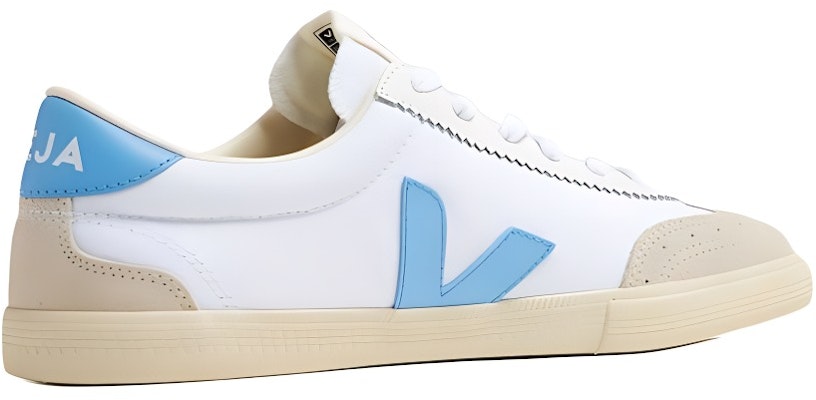 (Women) VEJA Volley Canvas 'White Aqua' VO0103648A Shop (Women) VEJA Volley Canvas 'White Aqua' VO0103648A