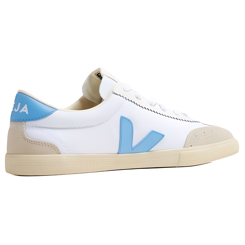 Shop (Women) VEJA Volley Canvas 'White Aqua' VO0103648A
