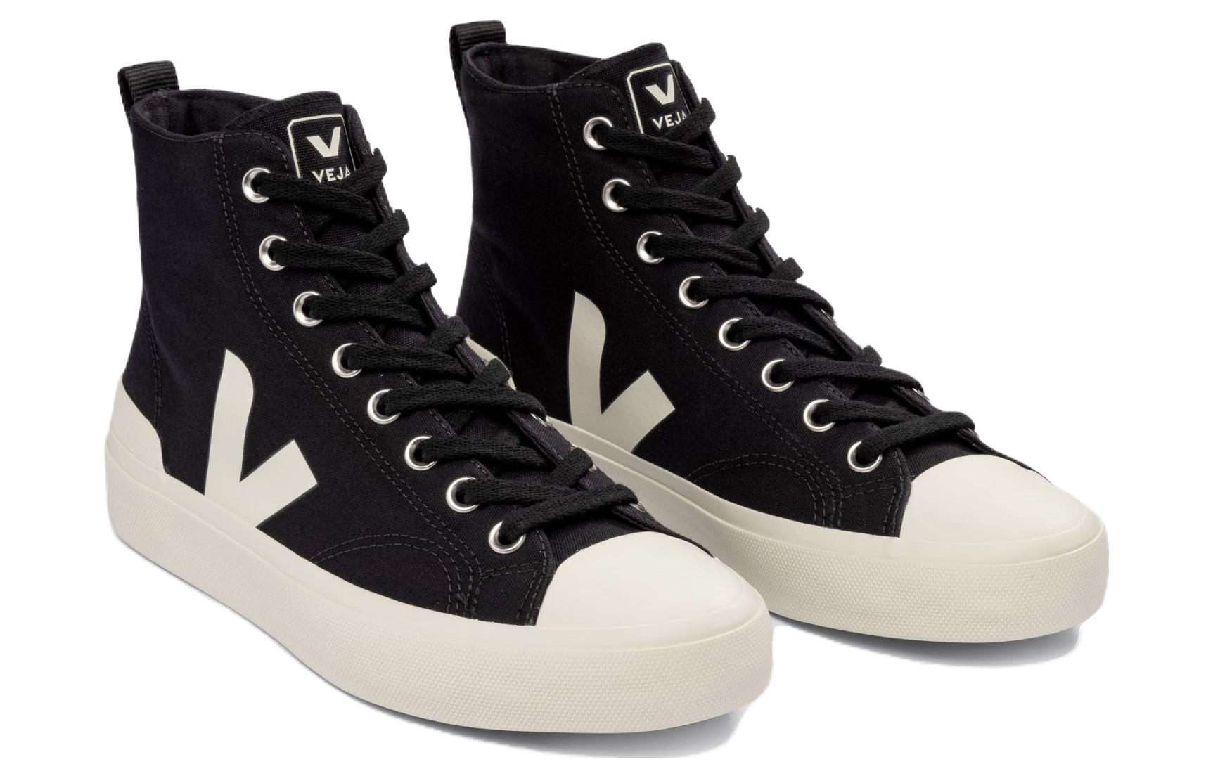 Purchase (W) VEJA Wata II 帆布鞋 '黑白' PA0101397A