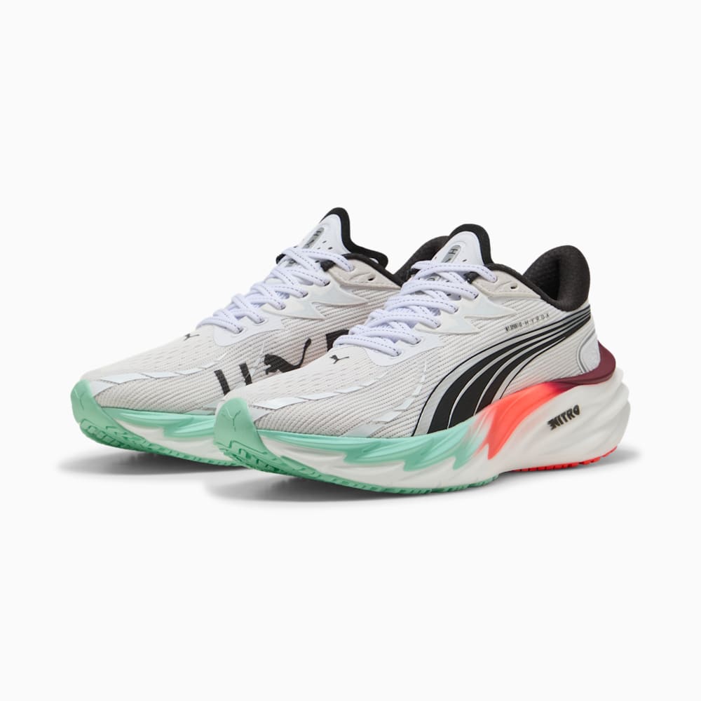 Order (W) Velocity Nitro 4 Hyrox PUMA Blanco/Menta/Fuego Rojo 311912-01