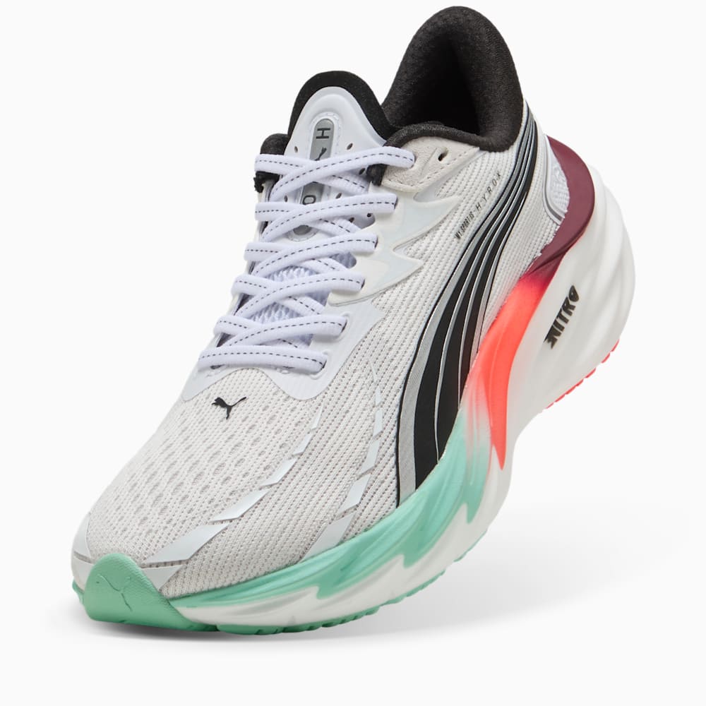 Details for (W) Velocity Nitro 4 Hyrox PUMA Blanco/Menta/Fuego Rojo 311912-01