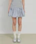 Lookbook (Women) VELOEL Blue Balloon Ribbon Striped Skirt 26ssbl006BL