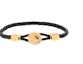 Buy (W) Pulsera Negra Versace con Colgante de Logo. 10119511A006371B00V