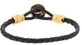 Lookbook (W) Pulsera Negra Versace con Colgante de Logo. 10119511A006371B00V