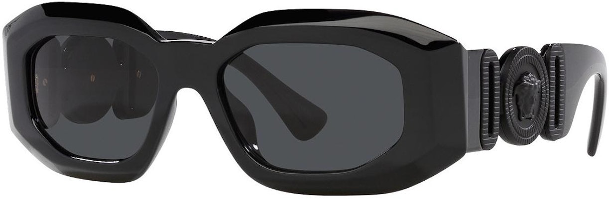 (W) VERSACE Gafas de Sol Negras Irregulares de Nylon con Logotipos en las Patillas. O4425UO53608754ONUL Buy (W) VERSACE Gafas de Sol Negras Irregulares de Nylon con Logotipos en las Patillas. O4425UO53608754ONUL