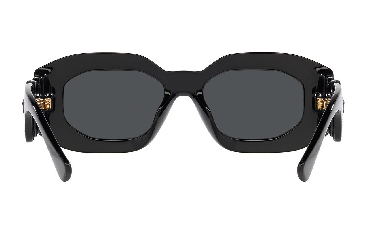 Purchase (W) VERSACE Gafas de Sol Negras Irregulares de Nylon con Logotipos en las Patillas. O4425UO53608754ONUL