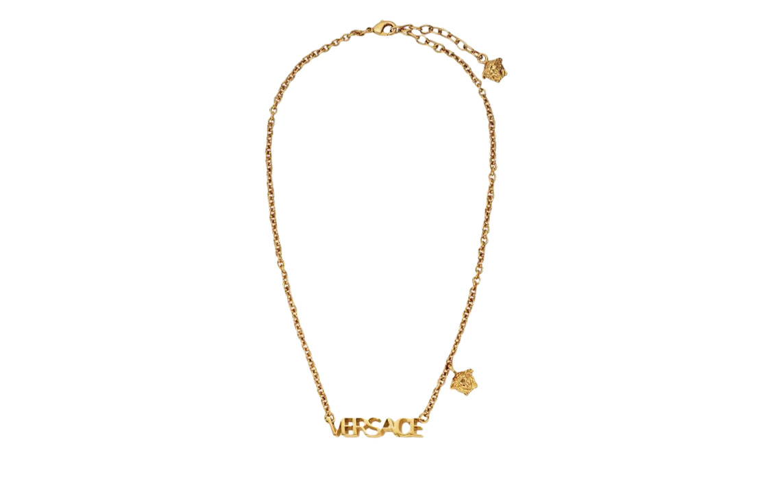 Lookbook (Women) VERSACE  Brass Letter Pattern Fashion Necklace. 1002579-1A00620