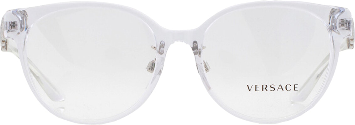 (Women) VERSACE Irregular Acetate Optical Glasses Transparent with Side Logo. VE3302D14854 Lookbook (Women) VERSACE Irregular Acetate Optical Glasses Transparent with Side Logo. VE3302D14854