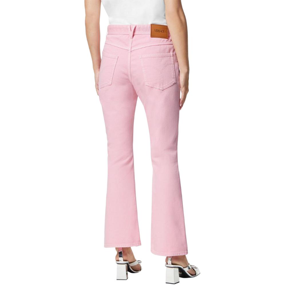 Shop (W) VERSACE Jeans Rosados Claros Acampanados con Cremallera 1014103-1A10427-1D710