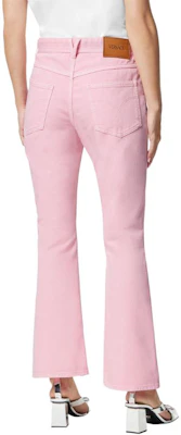 (W) VERSACE Jeans Rosados Claros Acampanados con Cremallera 1014103-1A10427-1D710 Shop (W) VERSACE Jeans Rosados Claros Acampanados con Cremallera 1014103-1A10427-1D710