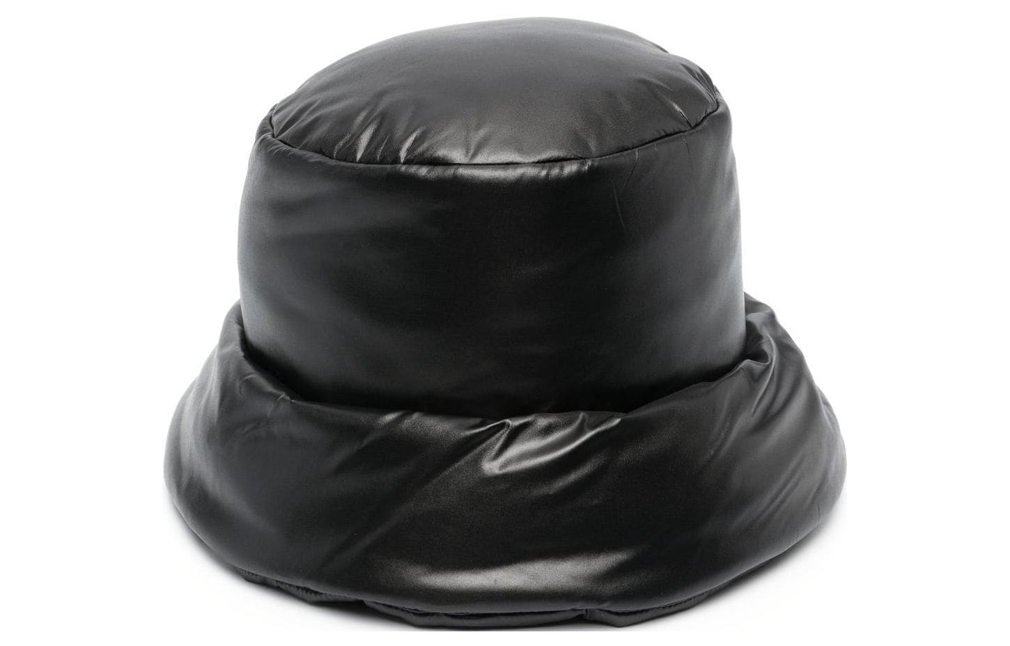 Lookbook (W) Sombrero Bucket VERSACE de Nylon con Color Sólido y Diseño de Logo. 10075421A053011B000