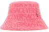 Buy (W) 베르사체 핑크 레터링 디테일 어부 모자. 10110871A083911PO20