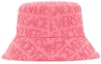 Lookbook (W) 베르사체 핑크 레터링 디테일 어부 모자. 10110871A083911PO20