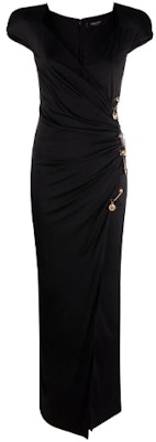 (Women) VERSACE Simple Stylish Short Sleeve Dress 1003564-1A00572-1B000 Order (Women) VERSACE Simple Stylish Short Sleeve Dress 1003564-1A00572-1B000