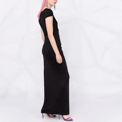 (Women) VERSACE Simple Stylish Short Sleeve Dress 1003564-1A00572-1B000 Purchase (Women) VERSACE Simple Stylish Short Sleeve Dress 1003564-1A00572-1B000