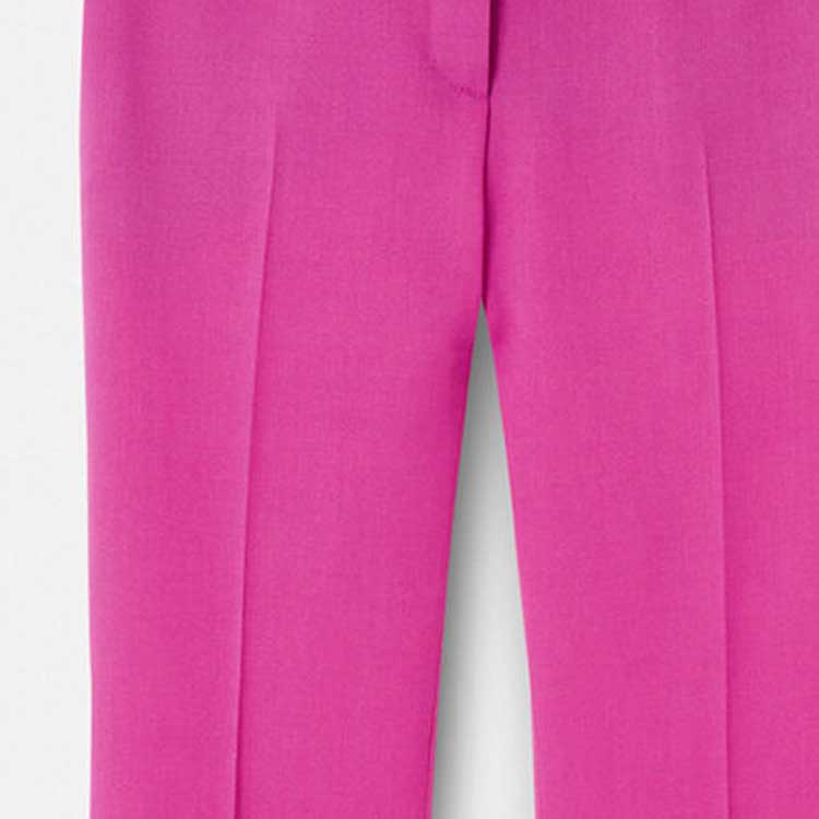 Sizing (W) VERSACE Celana Panjang Flared Mid-Rise Pink Solid 1011302-1A08585-1PP40