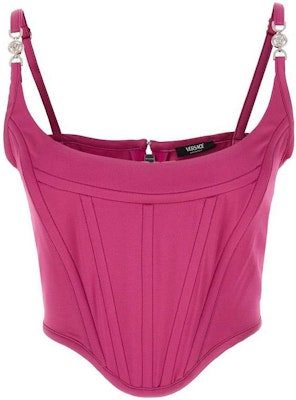 (W) ヴェルサーチ ソリッド スリムフィット ノースリーブ チューブトップ ロージーピンク. 1006669-1A00540-1PP40 Order (W) ヴェルサーチ ソリッド スリムフィット ノースリーブ チューブトップ ロージーピンク. 1006669-1A00540-1PP40