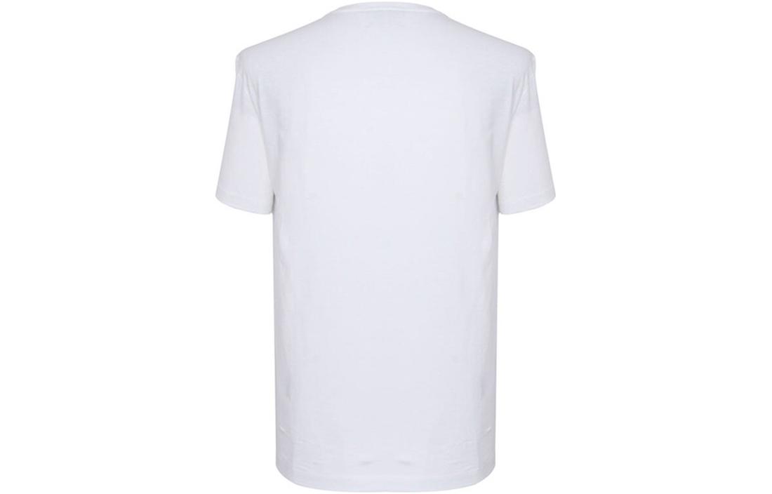 (Women) VERSACE  White Medusa Rhinestone Print Short Sleeve T-Shirt. A79223-A224620-A911 圖 3