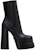 (W) Versace Aevitas 155mm But Platform Buku Lali Kulit Hitam 1001783-DVT2P_1B00V