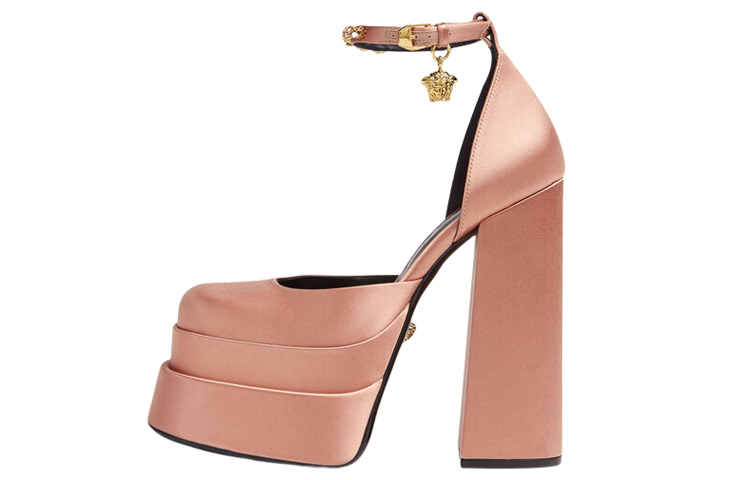 (Women) Versace Aevitas Platform High Heels 'Pink Medusa' 1002005-DRA67_1PE6V
