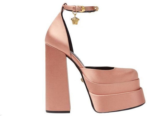 (Women) Versace Aevitas Platform High Heels 'Pink Medusa' 1002005-DRA67_1PE6V Order (Women) Versace Aevitas Platform High Heels 'Pink Medusa' 1002005-DRA67_1PE6V
