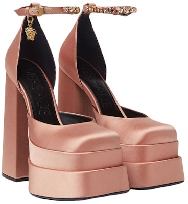 (Women) Versace Aevitas Platform High Heels 'Pink Medusa' 1002005-DRA67_1PE6V Shop (Women) Versace Aevitas Platform High Heels 'Pink Medusa' 1002005-DRA67_1PE6V