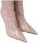 Lookbook (W) Stivali Alti Versace Jacquard Canvas Rosa 1011398-1A07977_2N77P