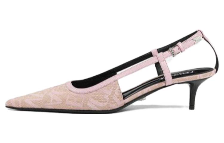 Buy (W) Versace Tacones Rosados con Hebilla y Punta Afilada 1011402-1A07977_2N77P