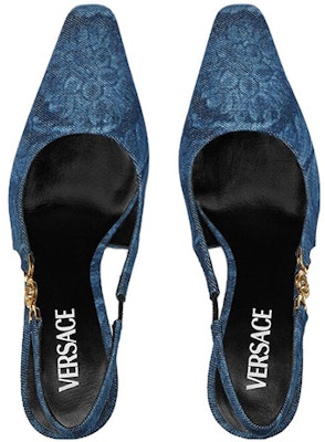 (W) Versace Barocco Kasut Tinggi Runcing 'Biru' 1012428-1A10019_1D06V Lookbook (W) Versace Barocco Kasut Tinggi Runcing 'Biru' 1012428-1A10019_1D06V