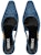 (W) Versace Barocco Kasut Tinggi Runcing 'Biru' 1012428-1A10019_1D06V
