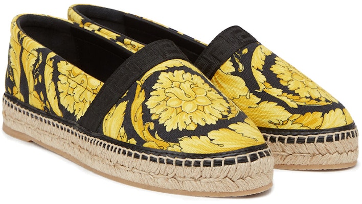 (W) Zapatos de Pescador Versace Estampado Barocco 'Negro Amarillo' DST464D-DTES3_D4191 Lookbook (W) Zapatos de Pescador Versace Estampado Barocco 'Negro Amarillo' DST464D-DTES3_D4191