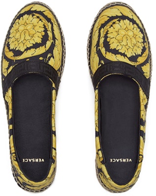 (W) Zapatos de Pescador Versace Estampado Barocco 'Negro Amarillo' DST464D-DTES3_D4191 Shop (W) Zapatos de Pescador Versace Estampado Barocco 'Negro Amarillo' DST464D-DTES3_D4191